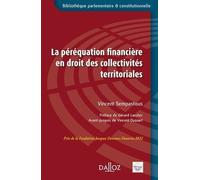 La Péréquation Financière En Droit Des Collectivités Territoriales
