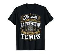 La Perfection Cadeau Humour Anniversaire Original Drole T-Shirt Graphique avec Valeur