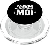 La Perfection n'existe Pas mais il y a Une Exception Moi PopSockets PopGrip pour MagSafe