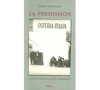 La Permission - Beppe Fenoglio - Ivrea - broché - Livre