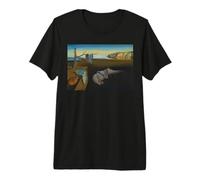 La persistance de la mémoire célèbre Peinture par Dali T-Shirt Haut de Gamme