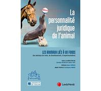 la personnalite juridique de l animal ii