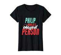 La Personne la Plus Bien du Monde de Philip Dire Le nom drôle de Philip T-Shirt Graphique avec Valeur