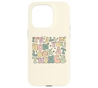 La Perspective Positive est Tout pour Les optimistes et Les rêveurs Coque pour iPhone 15 Pro