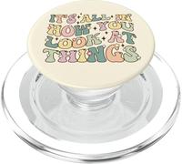 La Perspective Positive est Tout pour Les optimistes et Les rêveurs PopSockets PopGrip pour MagSafe