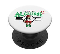 La Petite Algérienne Cadeau Culture Algérie Fier Passion PopSockets PopGrip Adhésif