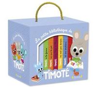 La petite bibliothèque de Timoté Emmanuelle Massonaud (Auteur), Mélanie Combes (Illustration)