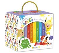 La petite bibliothèque des couleurs - Aurélie Desfour - Grund - Coffret - Document jeunesse