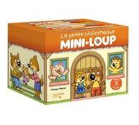 Mini-Loup - La Petite Bibliothèque Mini-Loup - Avec 5 Livres : Mini-Loup Pompier - Mini-Loup Champion De Foot - Mini-Loup Au Poney-Club - Mini-Loup Super-Héros - Mini-Loup Et Les Pirates