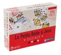 Ducale - la Petite boîte à Jeux (2 Jeux de 54 Cartes, 1 Jeu de Tarot, 5 dés)