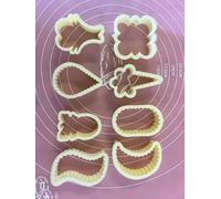 La Petite Caverne 135-8 EMPORTES PIÈCE DOUBLES FACES FONDANT CAKE SABLÉ GÂTEAU ORIENTAL