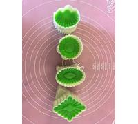 La Petite Caverne 137-4 EMPORTES PIÈCE 8 EMPREINTES DOUBLES FACES FONDANT CAKE SABLÉ GÂTEAU ORIENTAL