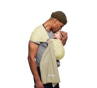 La Petite Echarpe Sans Noeud - Pistacchio, Cappuccino (réversible) | Installée en 45s - Naissance à 14kg - Écharpe de portage bébé sling physiologique (Vanilla, Eucalyptus (réversible))