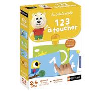Nathan Jeu éducatif La Petite École – 1 2 3 à Toucher, Prépare à l'écrit, Coffret 6 jeux (2–4 ans)