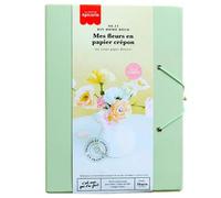LA PETITE ÉPICERIE-Kit créatif fleurs en papier crépon La Petite Épicerie - 21 x 3 x 15 cm