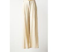 la petite etoile pantalons femme de couleur beige 40
