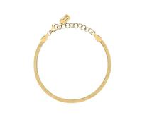 LA PETITE STORY Bracelet femme en acier, collection FRIENDSHIP, Minimal, chevrons de poisson, Taglia Unica, Métal, Pas de gemme