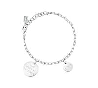 LA PETITE STORY Bracelet femme en acier, collection FRIENDSHIP, pendentifs, amitié, InfinitoLPS05ARR130