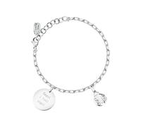 LA PETITE STORY Bracelet femme en acier, collection FRIENDSHIP, pendentifs, rêves, coccinelle LPS05ARR128