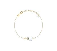 LA PETITE STORY Bracelet Femme en Argent 925‰, Zircone avec Cœur et Infini, Collection SILVER - LPS05AWV77