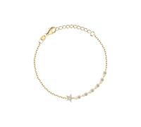 LA PETITE STORY Bracelet Femme en Argent 925‰, Zircone avec étoile, Collection SILVER - LPS05AWV78