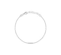 LA PETITE STORY Bracelet Femme en Argent 925‰, Zircons, Collection SILVER, Idée Cadeau Petite Amie