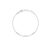 LA PETITE STORY Bracelet Femme en Argent 925‰, Zircons, Collection SILVER, Idée Cadeau Petite Amie