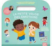 Carole Bourset – La petite valise des émotions – 15 stickers, décor à compléter, livret 16 p.
