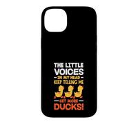La Petite Voix dans ma tête Qui me Dit d'avoir Plus de Canards Coque pour iPhone 14 Plus