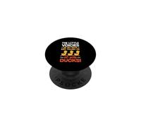 La Petite Voix dans ma tête Qui me Dit d'avoir Plus de Canards PopSockets PopGrip Adhésif