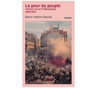La peur du peuple (Prix Guerres et Paix 2022) – Histoire de la IIe République 1848-1852 – Perrin