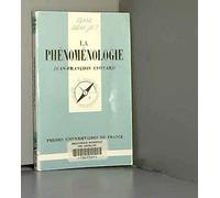 La Phénoménologie