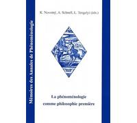La phénoménologie comme philosophie première