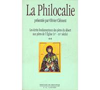 La philocalie, tome 2 : Plan de l'oeuvre à sortir