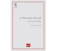 Collectif – La Philosophie allemande : De Kant à Heidegger