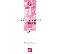 La Philosophie antique