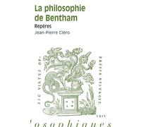 La philosophie de Bentham: Repères