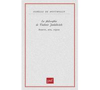 La Philosophie De Vladimir Jankélévitch