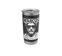La philosophie drôle de Marcus Aurelius Get Stoic Vintage Punk Gobelet isotherme en acier inoxydable double paroi