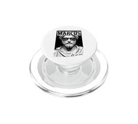 La philosophie drôle de Marcus Aurelius Get Stoic Vintage Punk PopSockets PopGrip pour MagSafe