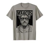 La philosophie drôle de Marcus Aurelius Get Stoic Vintage Punk T-Shirt