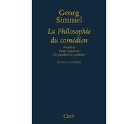 La Philosophie Du Comédien