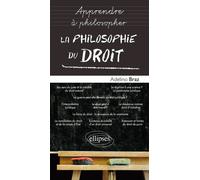 La philosophie du droit - Adelino Braz - Ellipses - broché - Etude