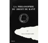 La philosophie du droit de Kant