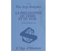 La Philosophie Du Verbe Et Du Nom