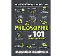 Collectif – La Philosophie en 101 infographies – Guides graphiques Larousse