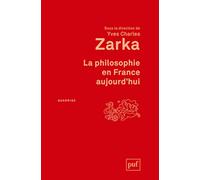 La philosophie en France aujourd'hui