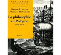La Philosophie En Pologne 1918-1939