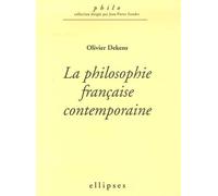 La philosophie française contemporaine (1960-2005)