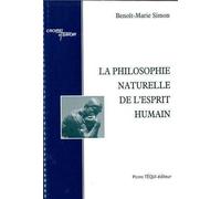 La philosophie naturelle de l'esprit humain